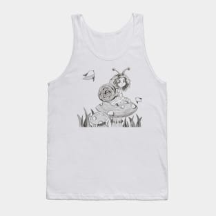 Mushroom Girl Tank Top